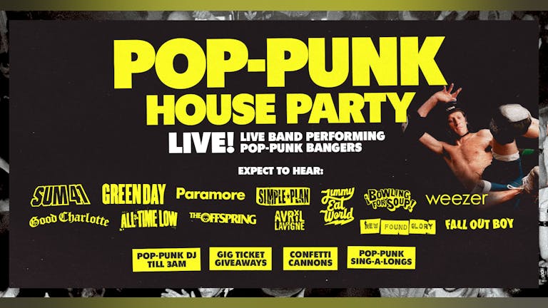 POP PUNK HOUSE PARTY - BLINK 182 TICKET GIVEAWAY! 