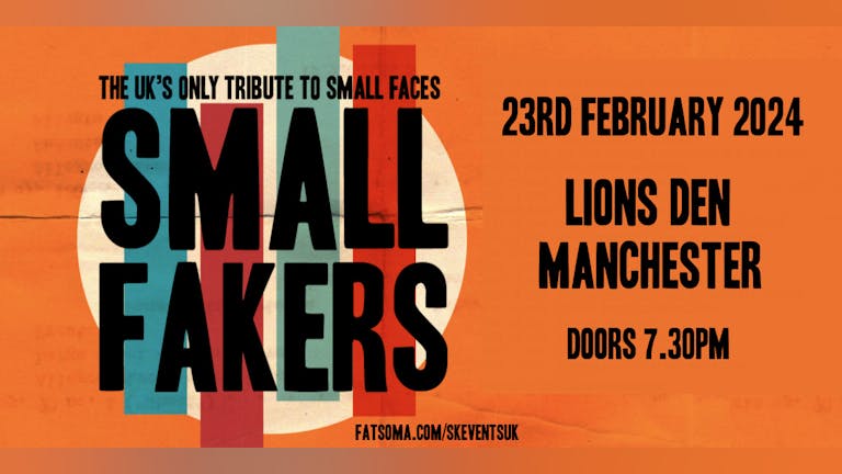 Small Fakers (A Tribute To The Small Faces) - Live In Manchester