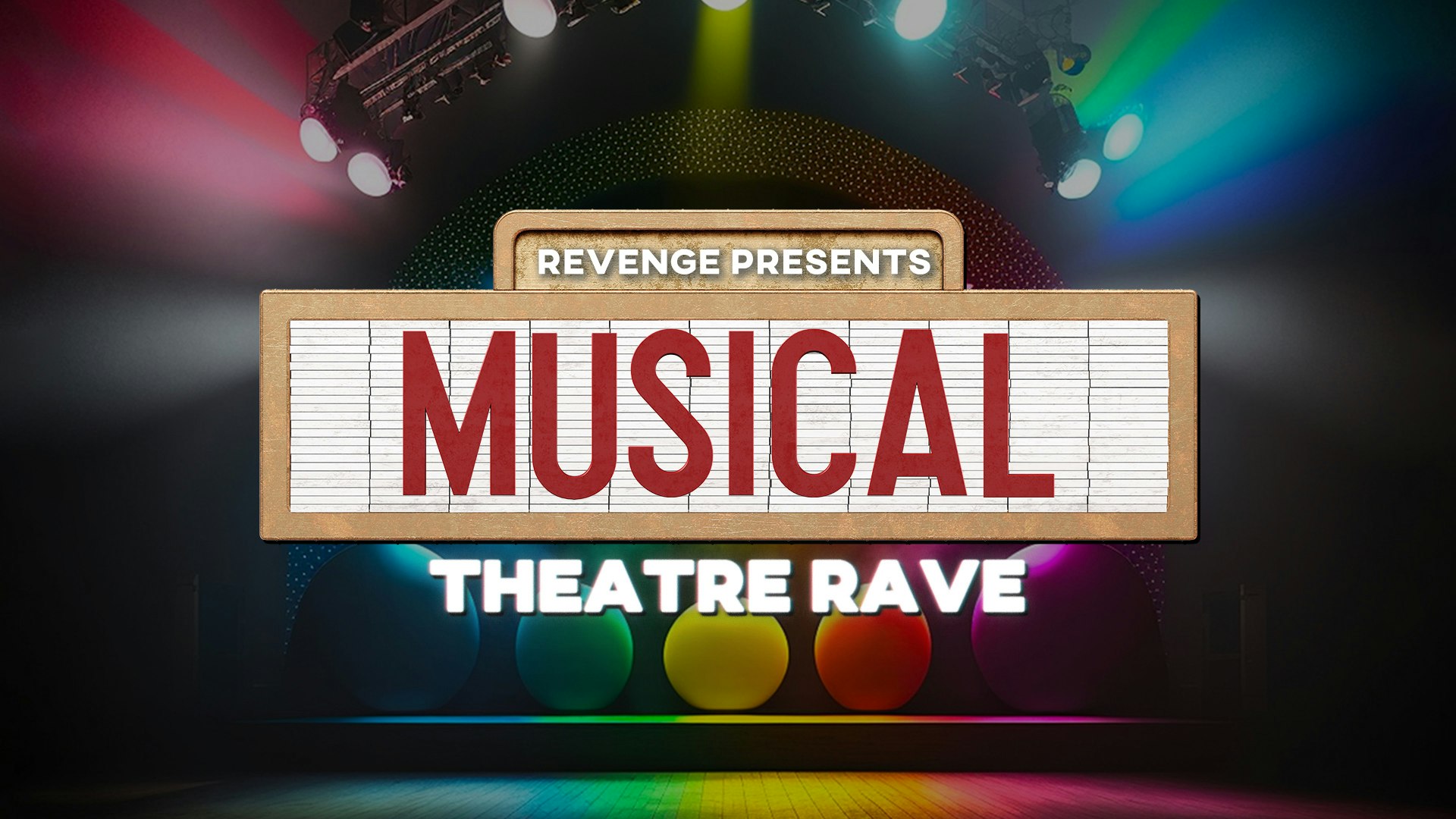 Musical Theatre Rave at Revenge – Free b4 1am, £3 drinks