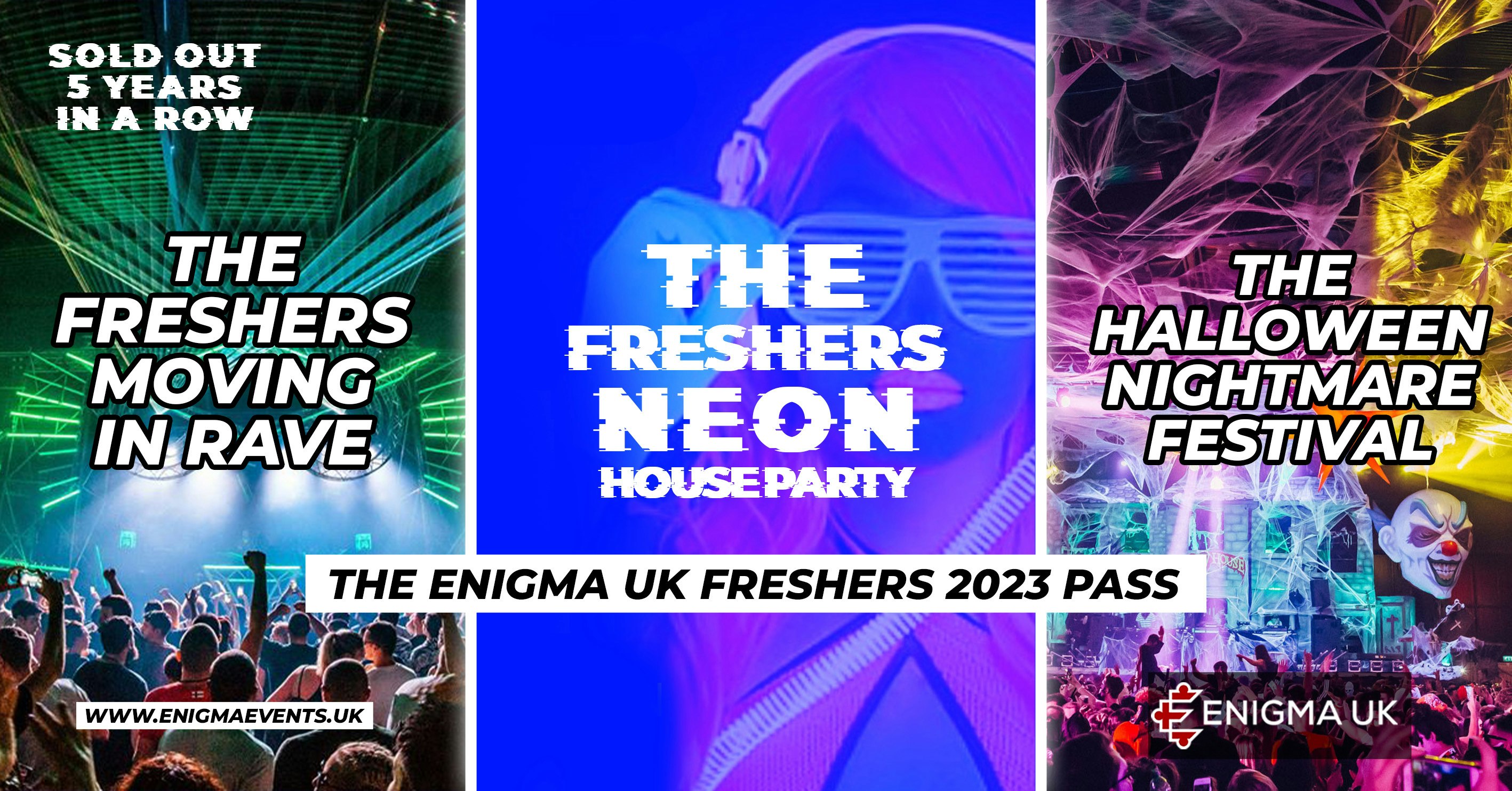 THE ENIGMA FRESHERS PASS – ROEHAMPTON 2023