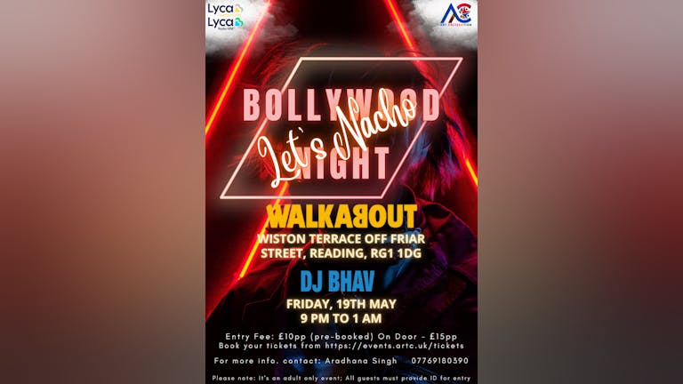 Let's Nacho Bollywood DJ & Dance Party