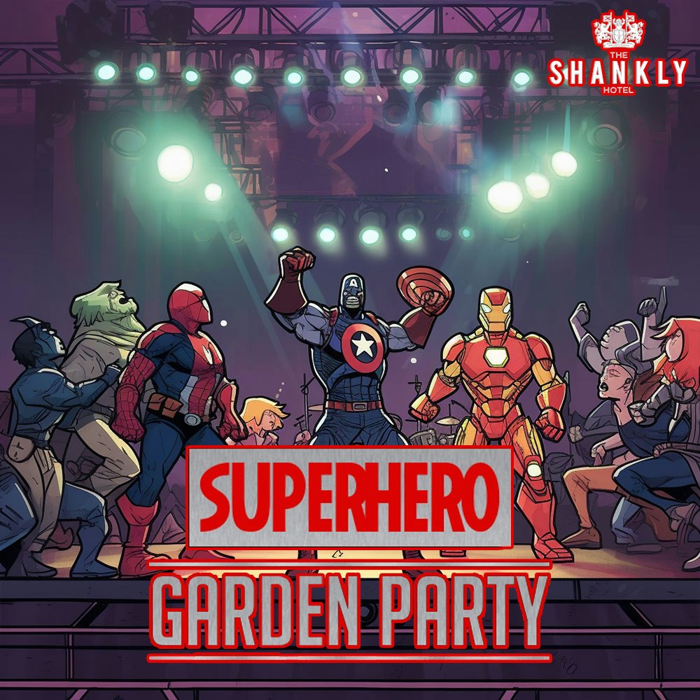 Superhero Garden Party: The Shankly Hotel Rooftop