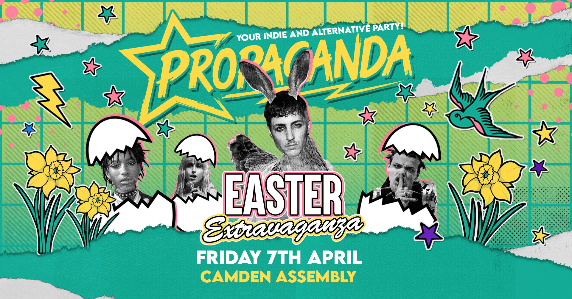 TONIGHT! Propaganda London at Camden Assembly – Easter Eggstravaganza!