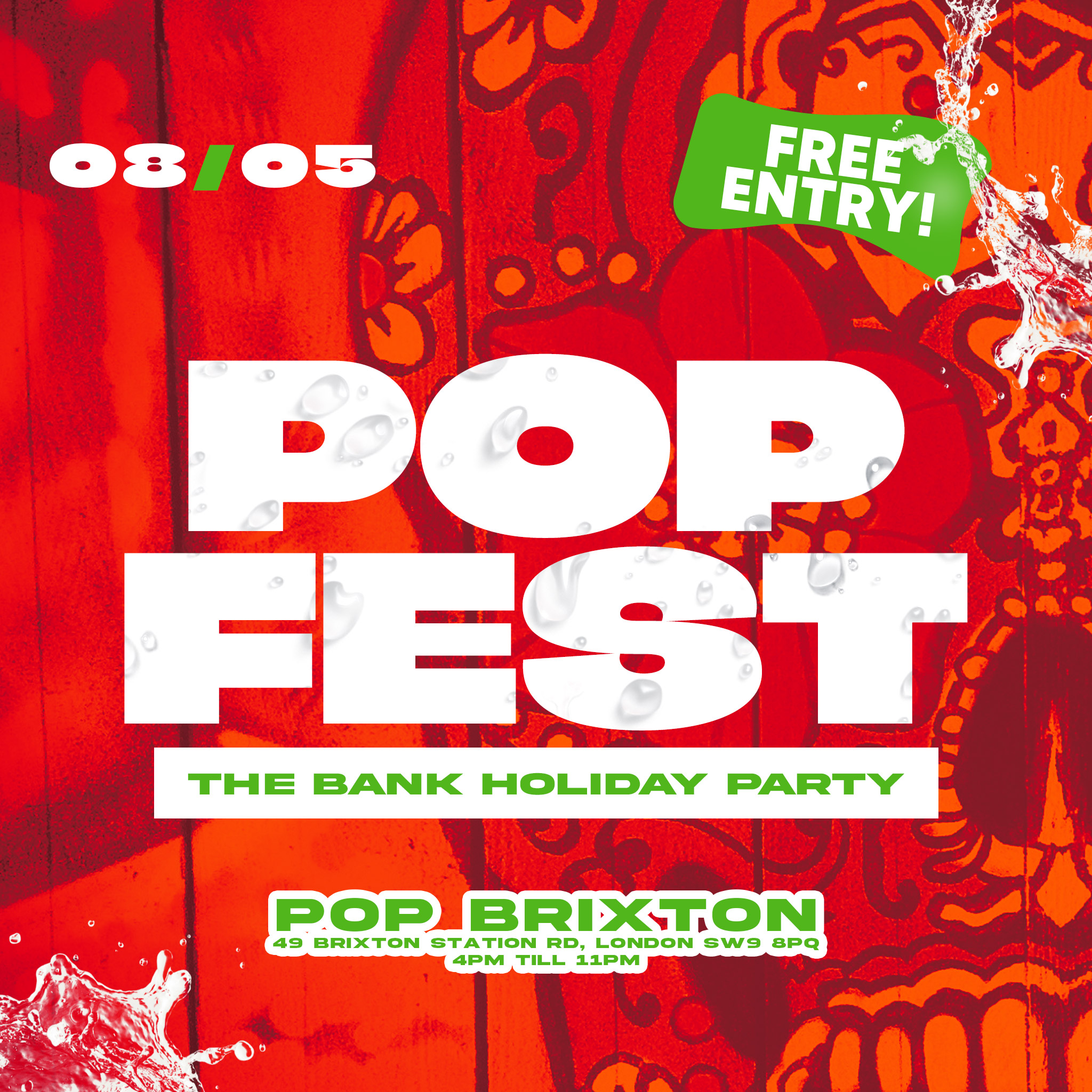 Popfest at Pop Brixton, London on 8th May 2023 | Fatsoma