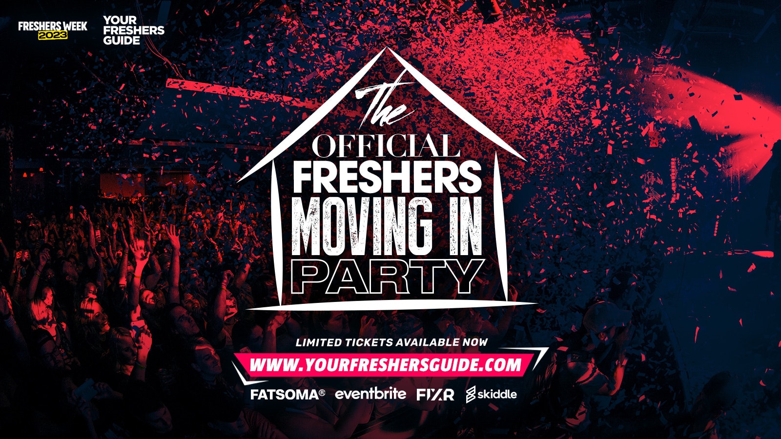 The Nottingham Freshers Moving in Party | Nottingham Freshers 2023 – £5 Tickets ⚠️