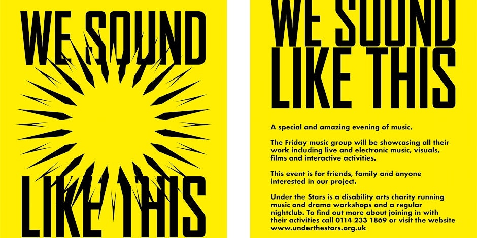 We Sound Like This – Under The Stars