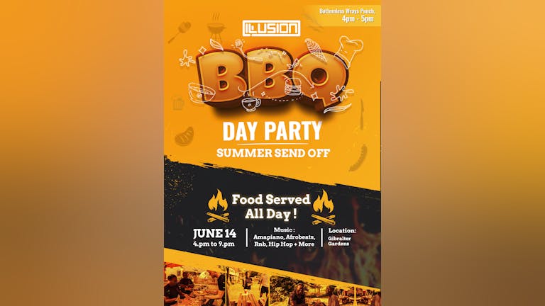 Illusion Presents: Summer BBQ, Day Party.
