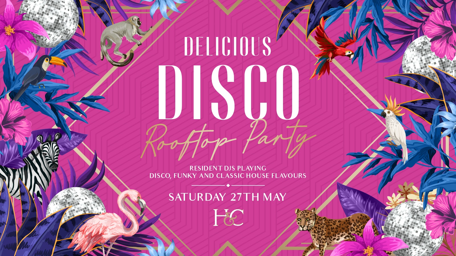DELICIOUS DISCO ROOFTOP PARTY [27TH MAY]
