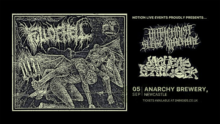 Full of Hell + Antichrist Siege Machine & Jarhead Fertilizer 