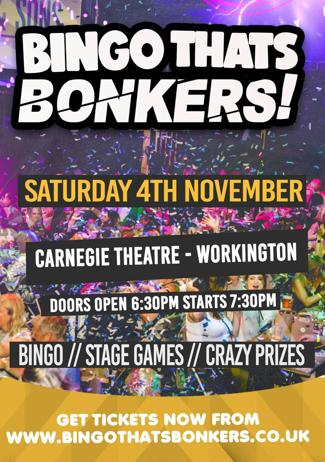 Bingo That’s Bonkers Workington