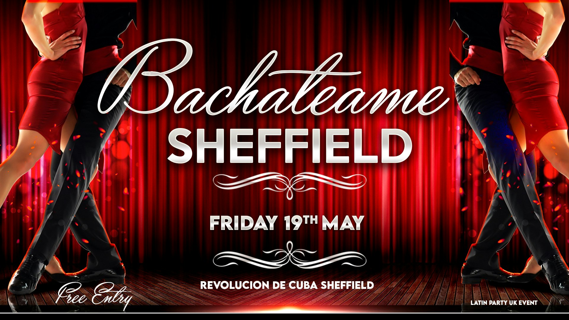 Bachateame Sheffield – Free Entry – Friday 19th May  | Revolucion De Cuba