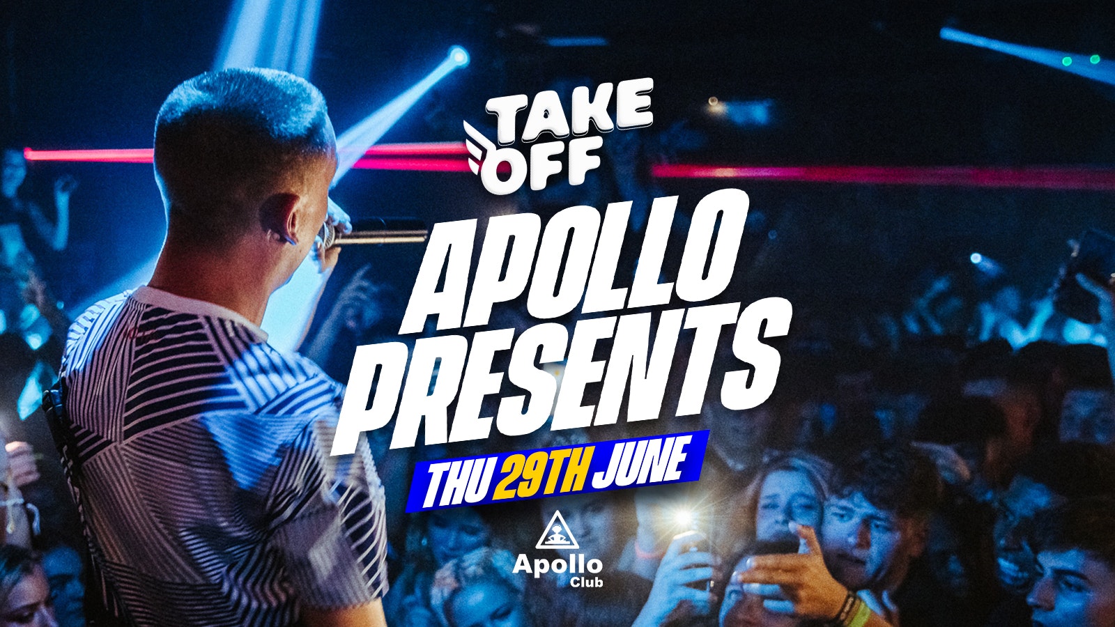 Take Off Festival Thursday – APOLLO PRESENTS ft Special Guest DJ @ Apollo Club Malia