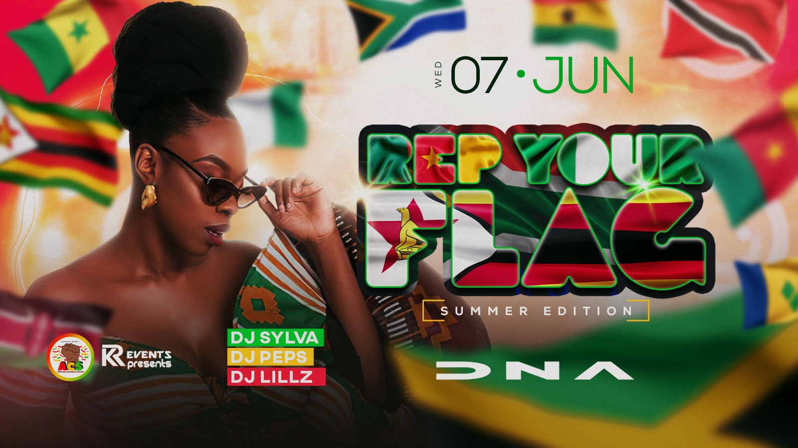 REP YOUR FLAG : 🌴 @ DNA Bournemouth 🌴 TONIGHT! 😍