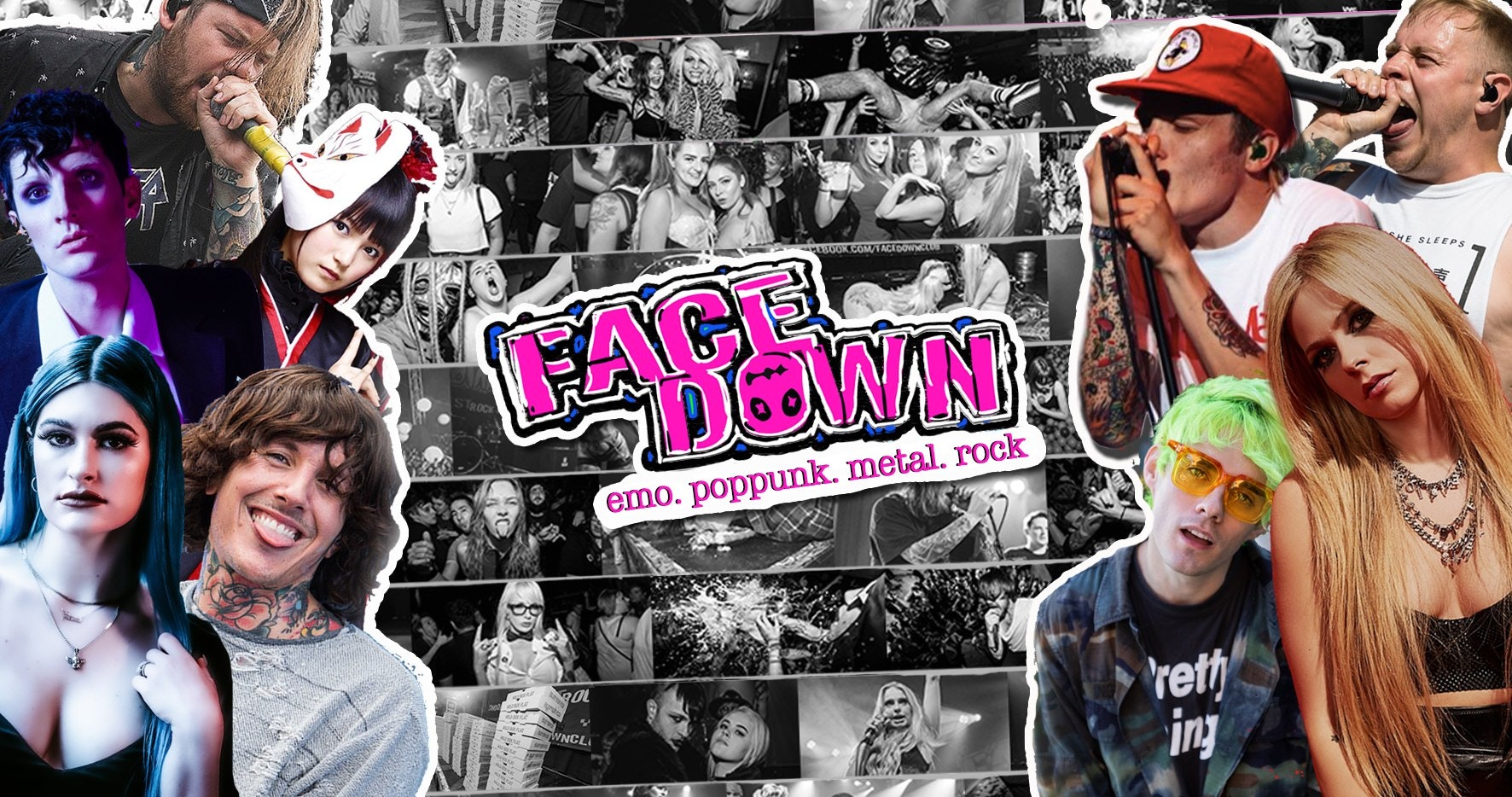 Face Down  – Pop Punk, Metal, Emo Night