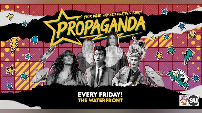 This Friday! Propaganda Norwich at The Waterfront!