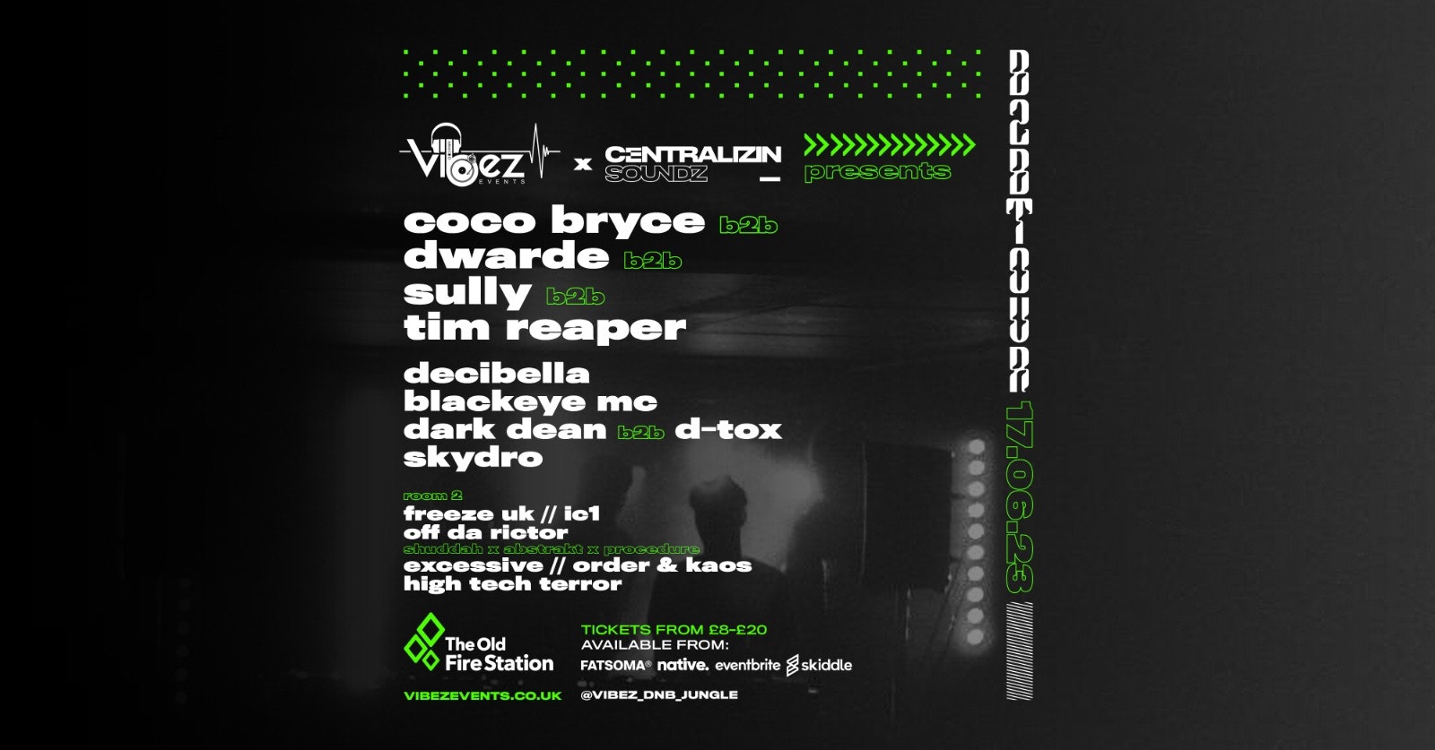 Vibez Presents… Coco Bryce b2b Dwarde b2b Sully b2b Tim Reaper – B2B Tour