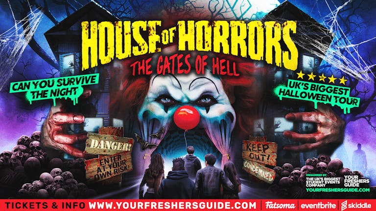 House of Horrors @ Revolution | Loughborough Halloween 2023