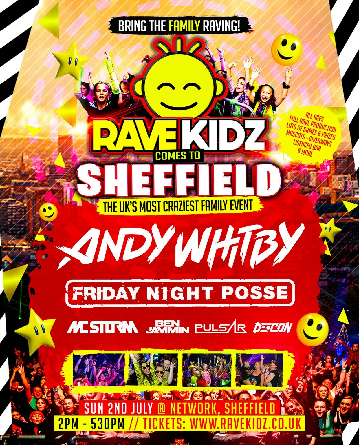 Rave Kidz – SHEFFIELD