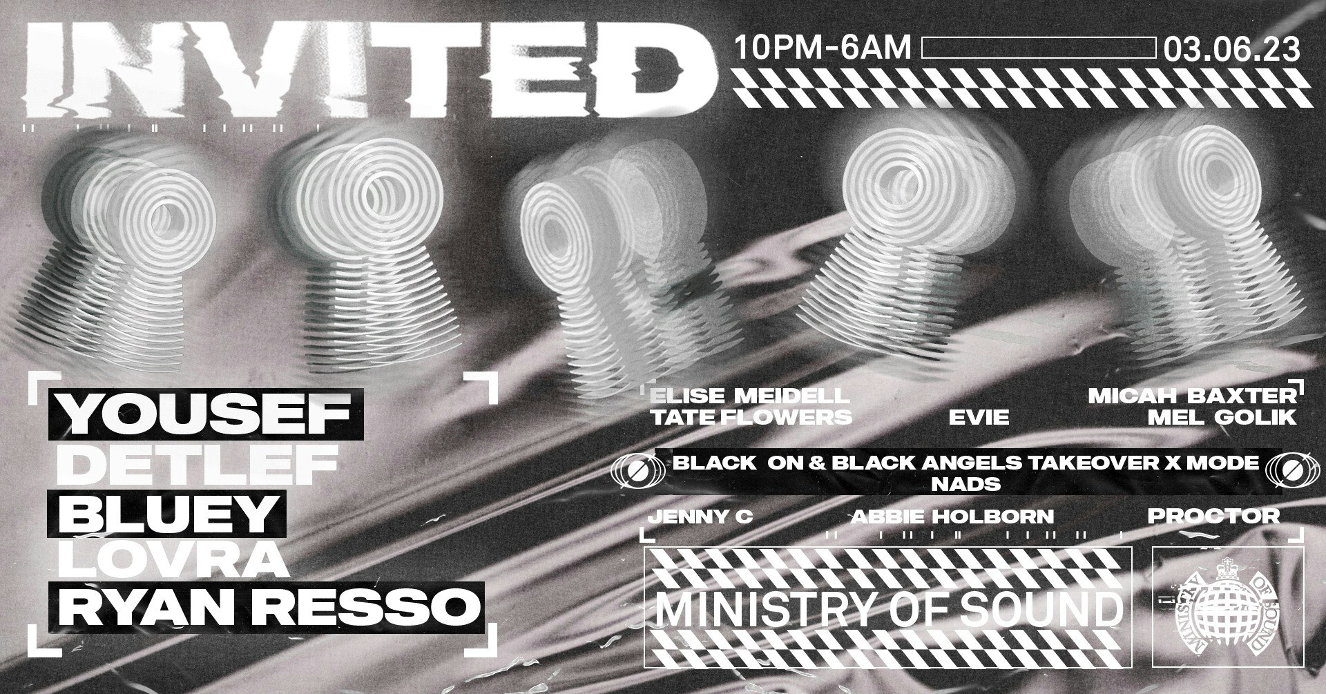 Ministry of Sound Presents: INVITED 👀🗝️ – £5 TONIGHT BOOK NOW!
