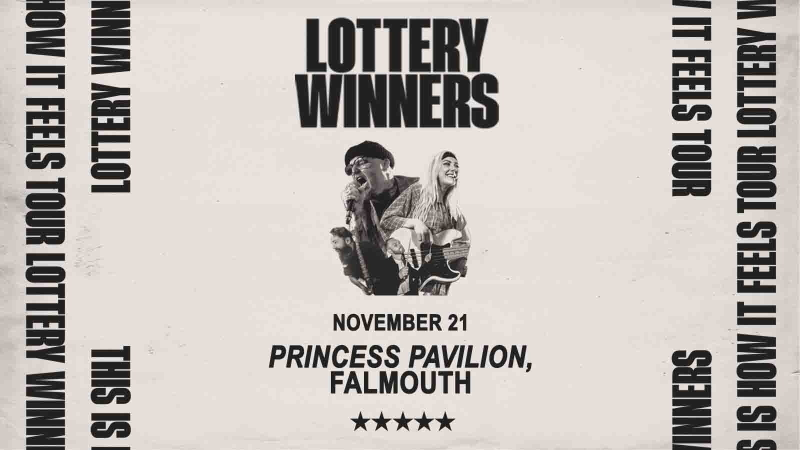 Lottery Winners at Princess Pavilion, Falmouth
