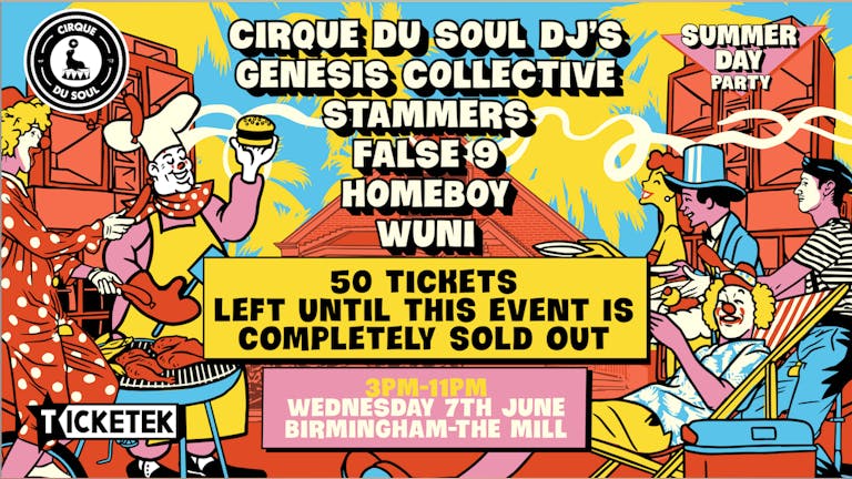 Cirque Du Soul: Birmingham // Summer Day Party 