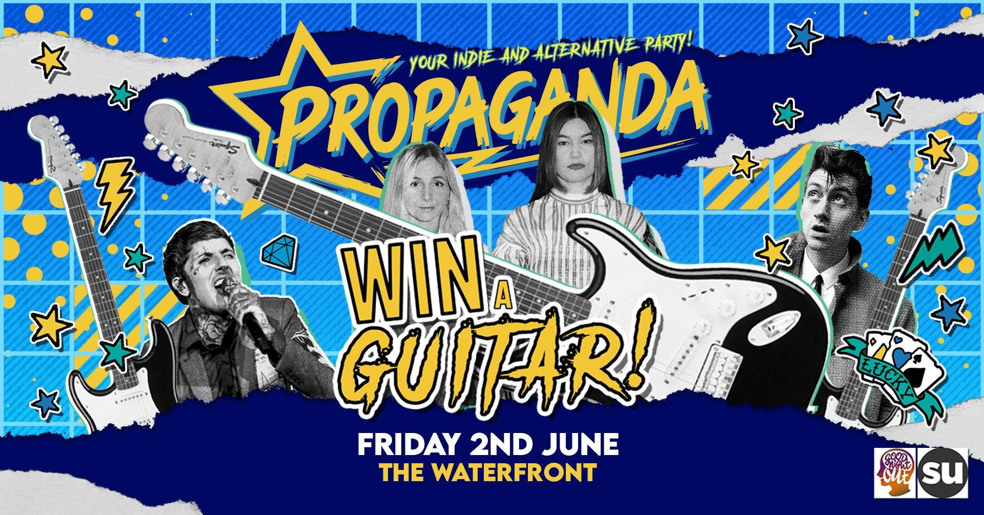 THIS FRIDAY – Propaganda Norwich – Guitar Giveaway Competition!