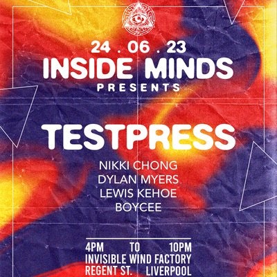 Inside Minds presents TESTPRESS