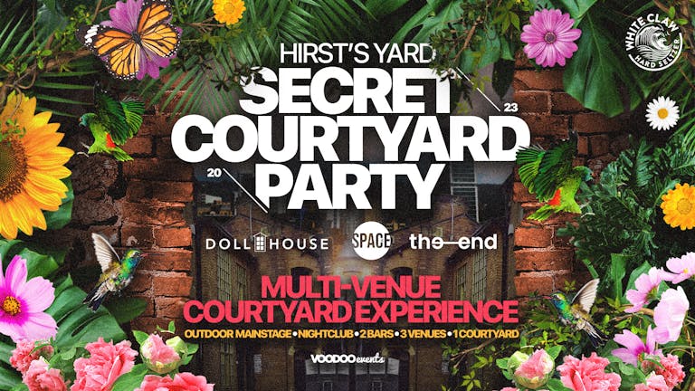 Secret Courtyard Party Tickets - 28th May