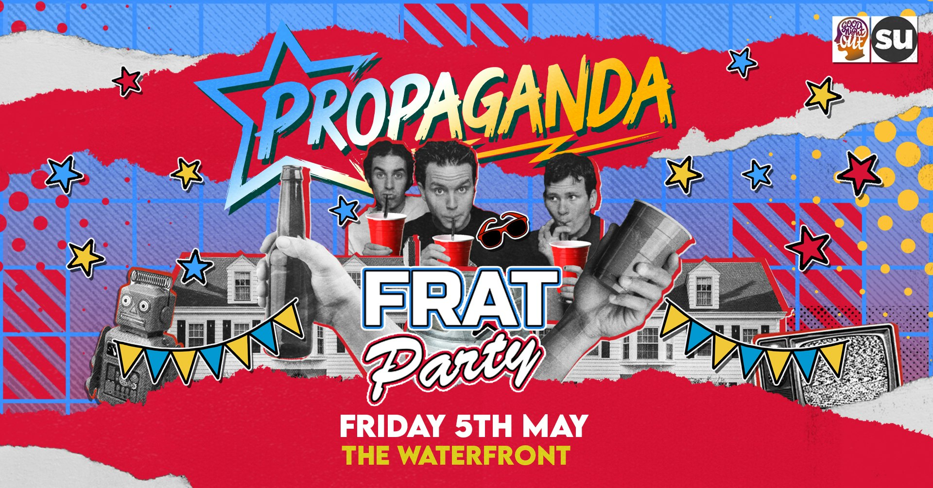 TONIGHT! Propaganda Norwich – Frat Party!