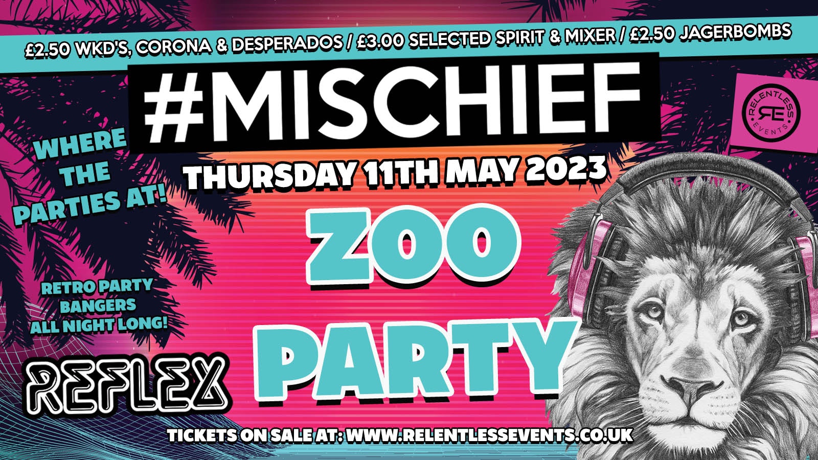 MISCHIEF ZOO PARTY AT REFLEX BIRMINGHAM // WHERE THE PARTIES AT…