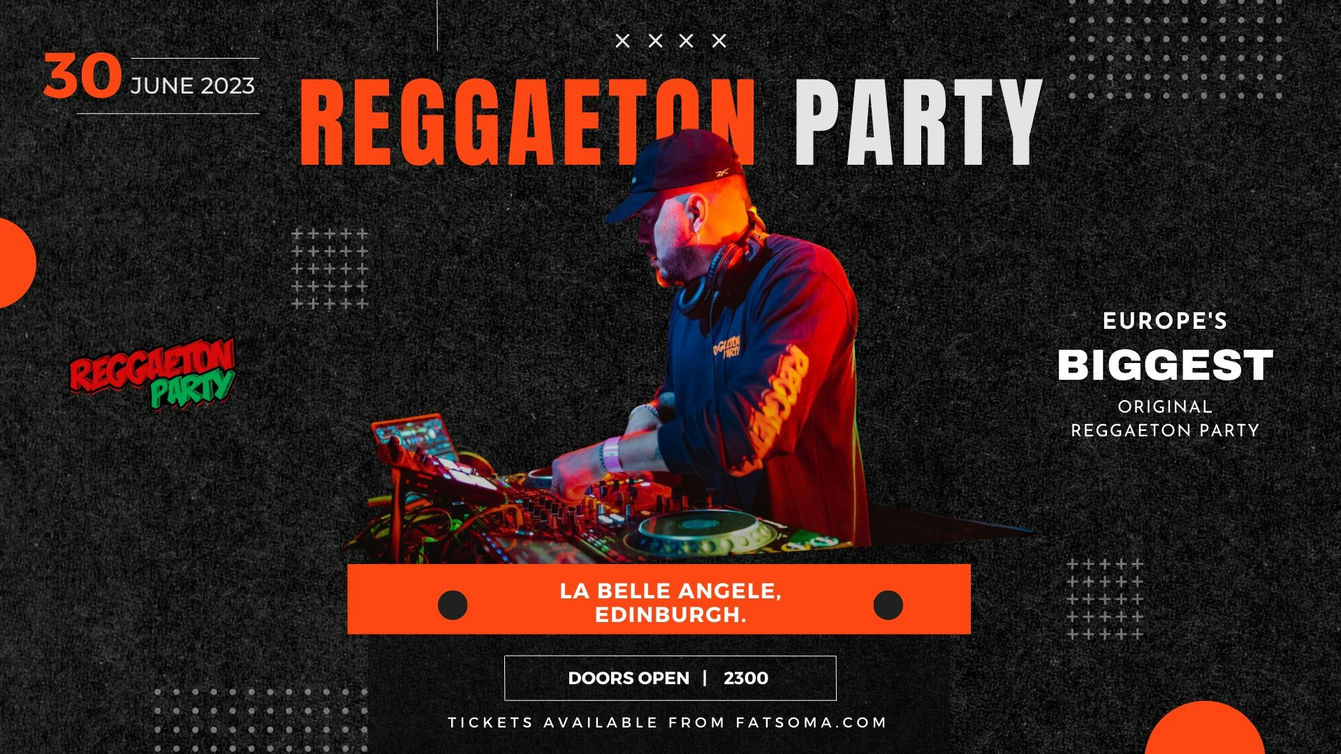 Reggaeton Party (Edinburgh) June 2023