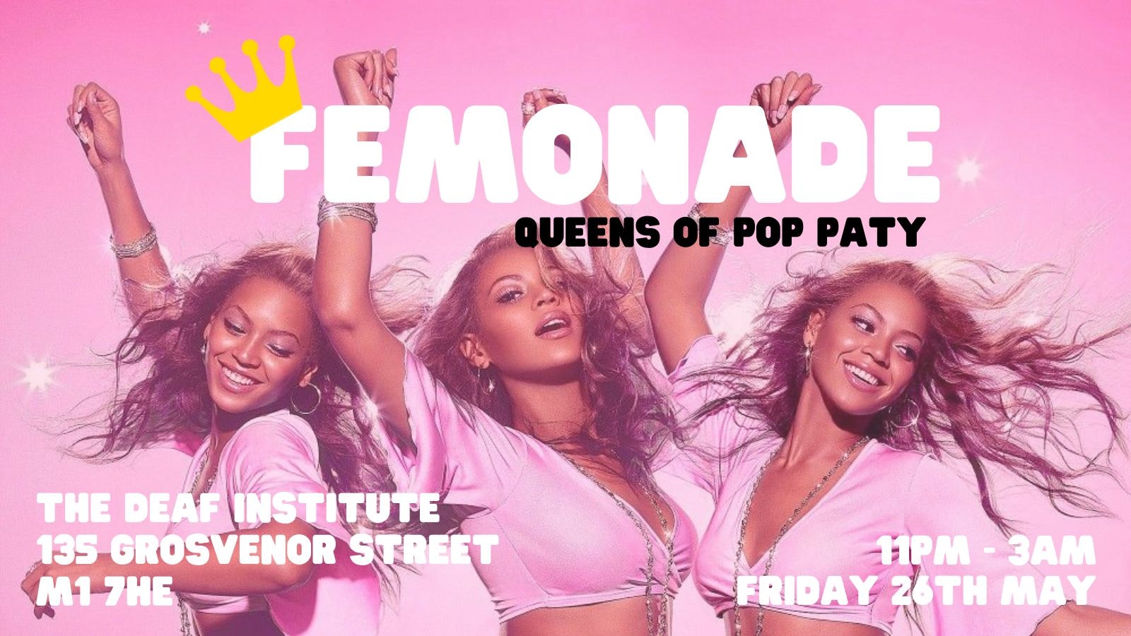 FEMONADE – FREE POP PARTY!