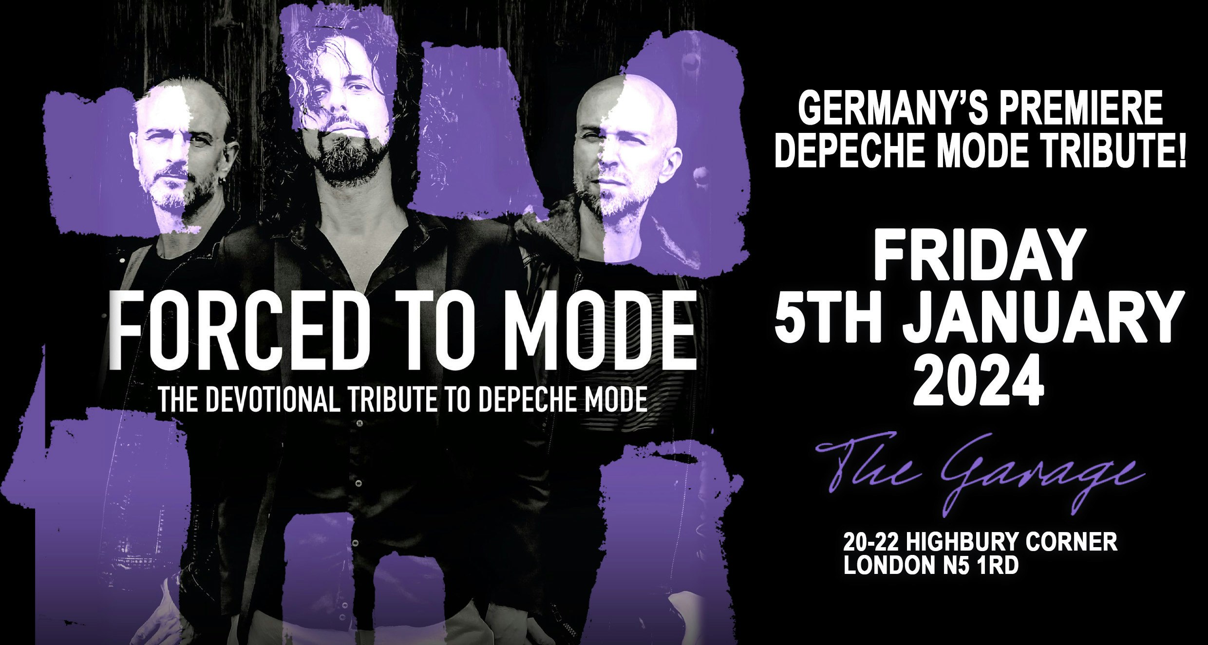 FORCED TO MODE – Germany’s Premiere Depeche Mode Tribute