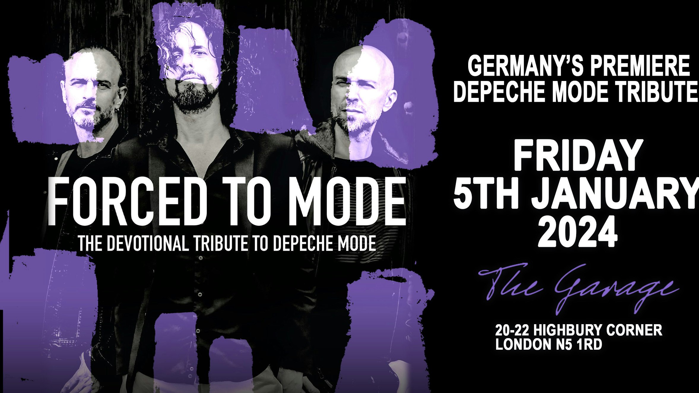 FORCED TO MODE – Germany’s Premiere Depeche Mode Tribute