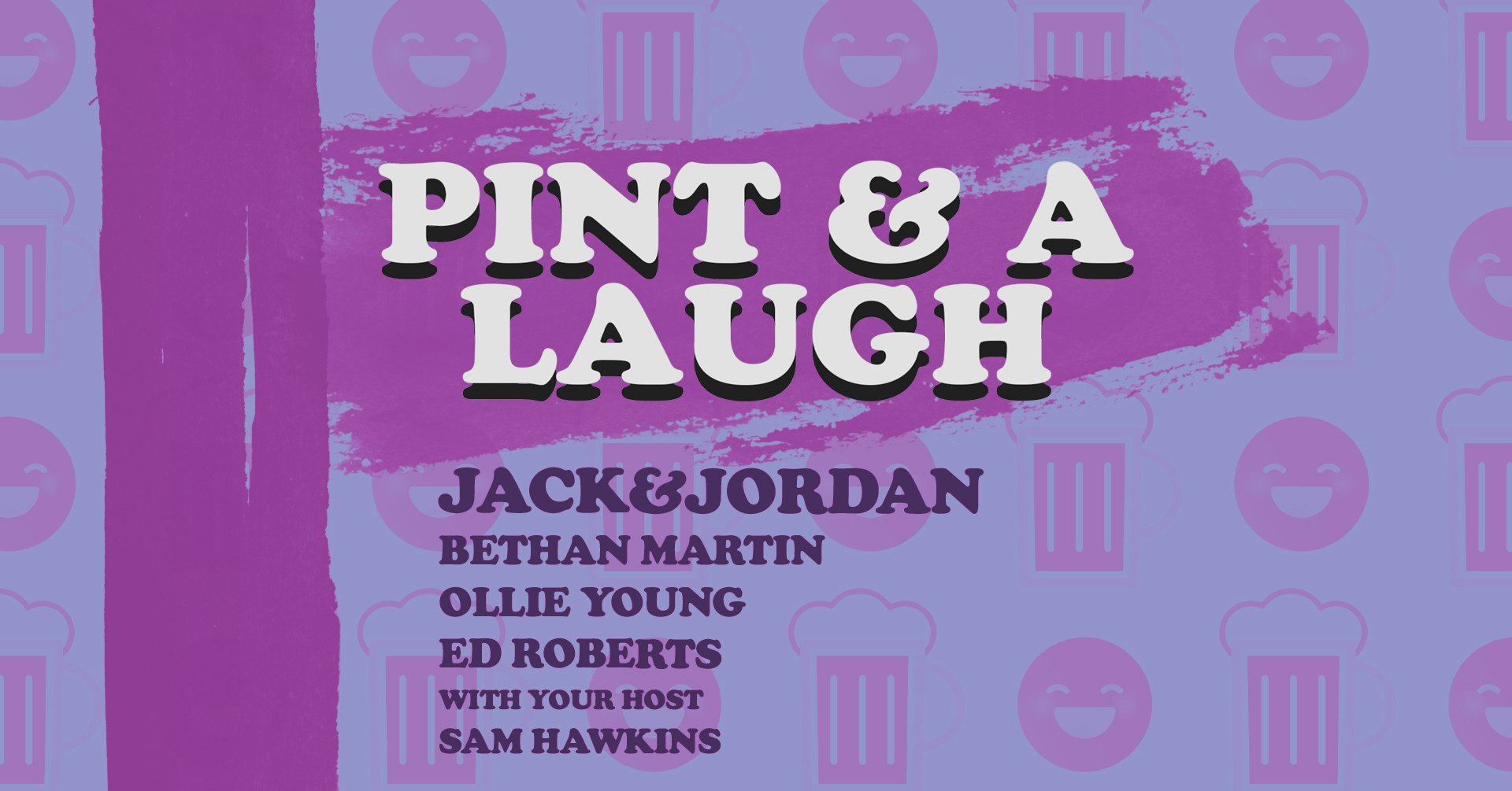 Pint & a Laugh – Underground Comedy at Moles with Jack & Jordan and more!