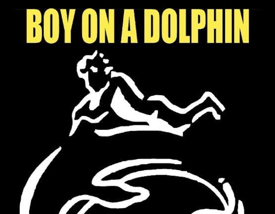 John Reilly with Boy on a Dolphin
