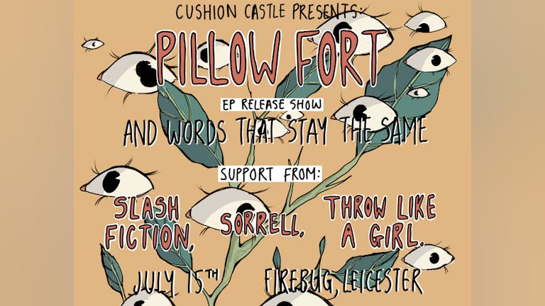 Pillow Fort EP Release Show w/ Slash Fiction, Sorrell and Throw Like a Girl