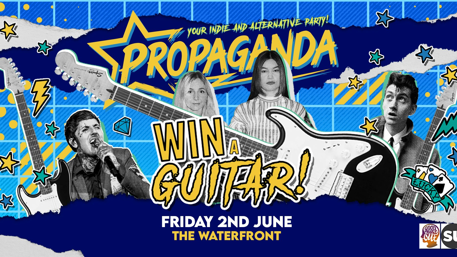 TONIGHT! Propaganda Norwich – Guitar Giveaway Competition!