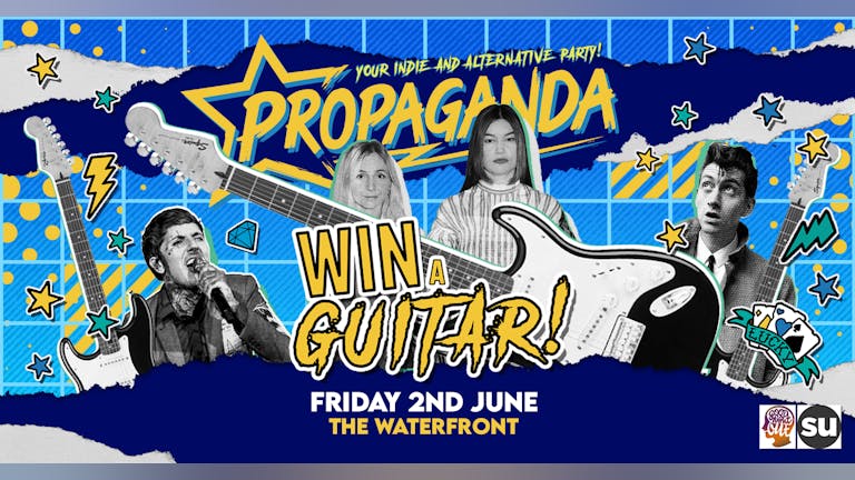 TONIGHT! Propaganda Norwich - Guitar Giveaway Competition!