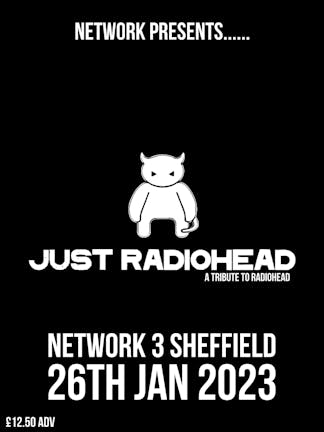 network presents : just Radiohead @network3 26th jan 2024