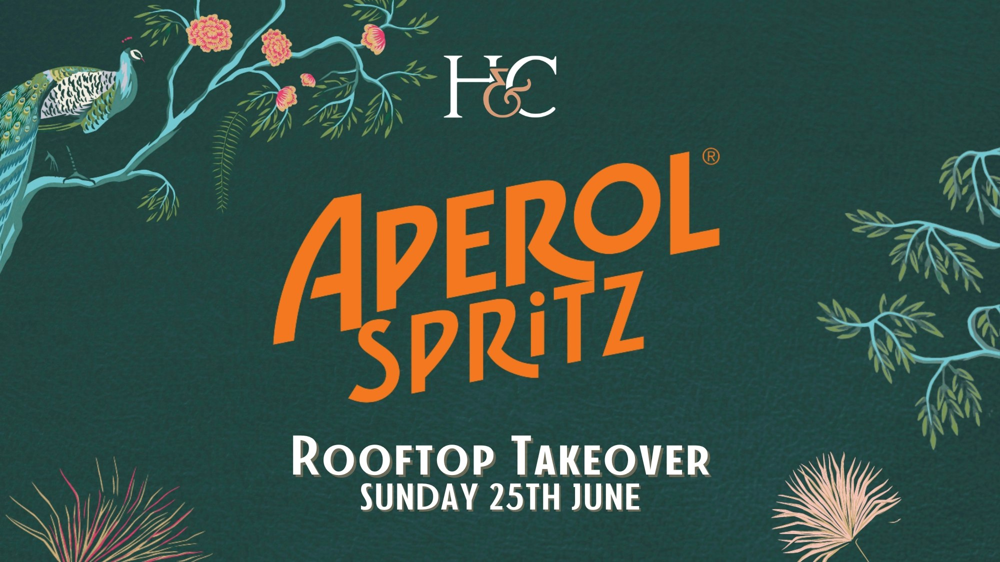 APEROL ROOFTOP TAKEOVER  [SPONSORED BY APEROL] – 25/06