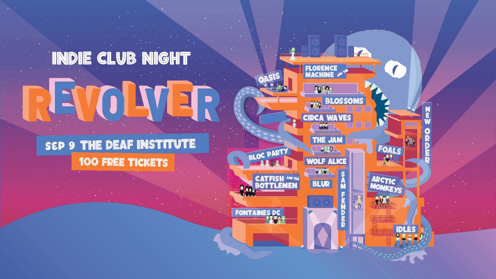 REVOLVER – Indie Club Night