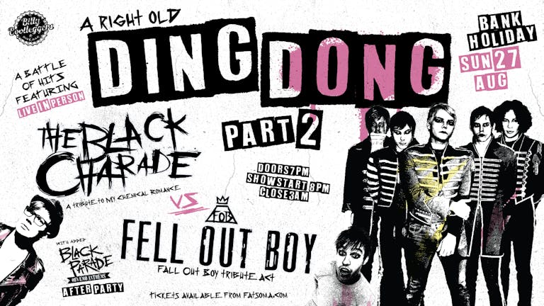 The Black Charade & Fell Out Boy: A tribute to My Chemical Romance & Fall Out Boy - LIVE!
