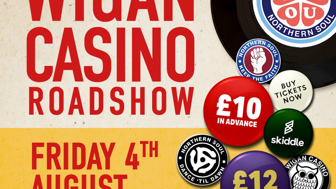 Russ Winstanley’s Wigan Casino Roadshow + Paul Stuart Davies Friday 4th August 2023 | Sunbird Records, Darwen