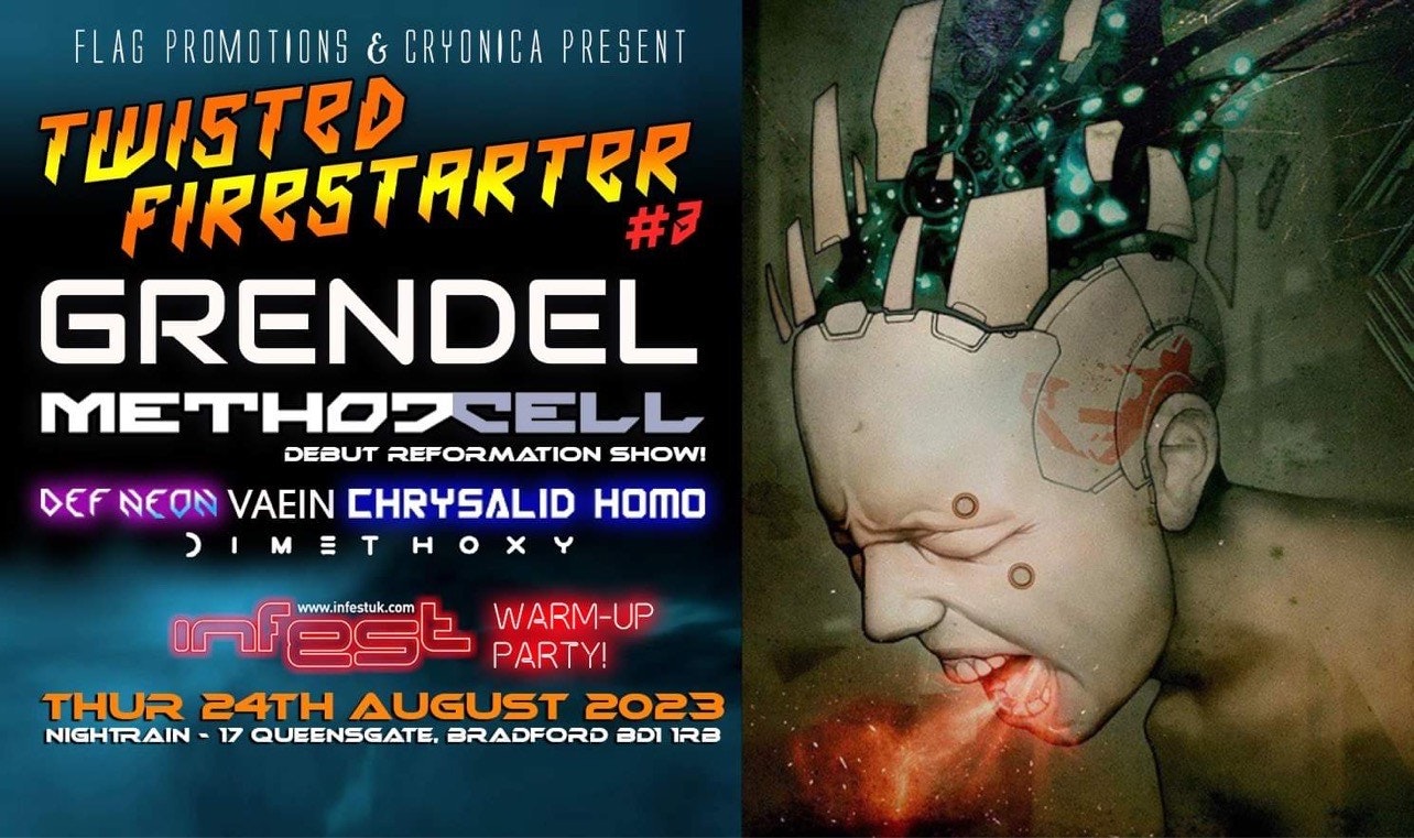 GRENDEL @ TWISTED FIRESTARTER #3 Infest Warm Up Party!