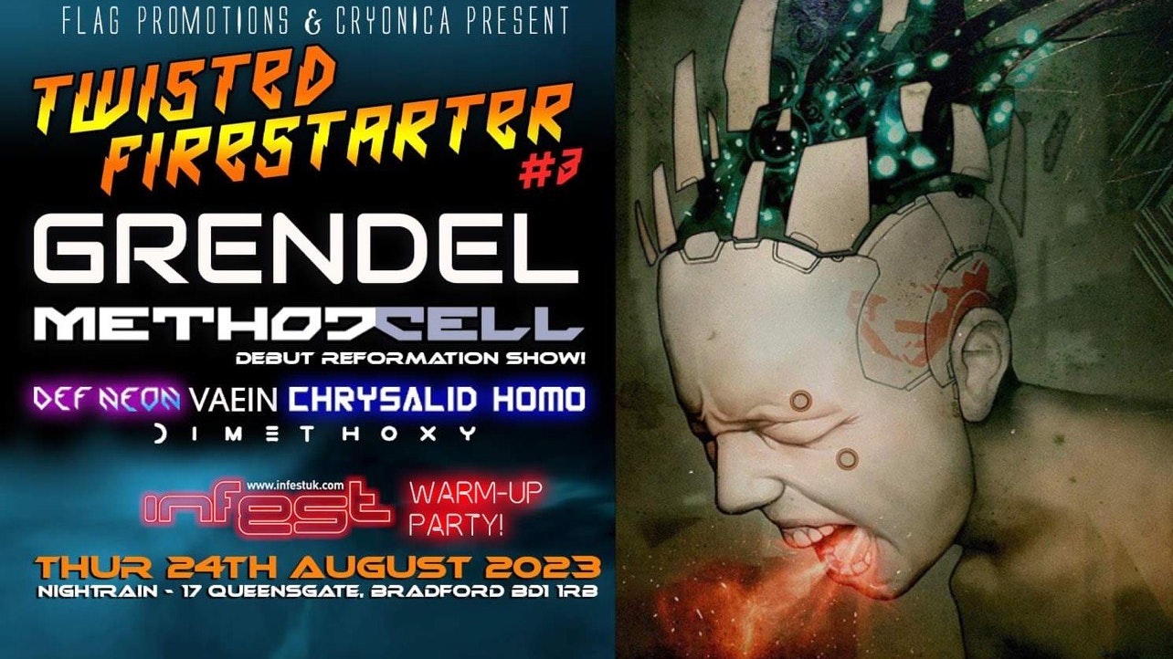 GRENDEL @ TWISTED FIRESTARTER #3 Infest Warm Up Party!