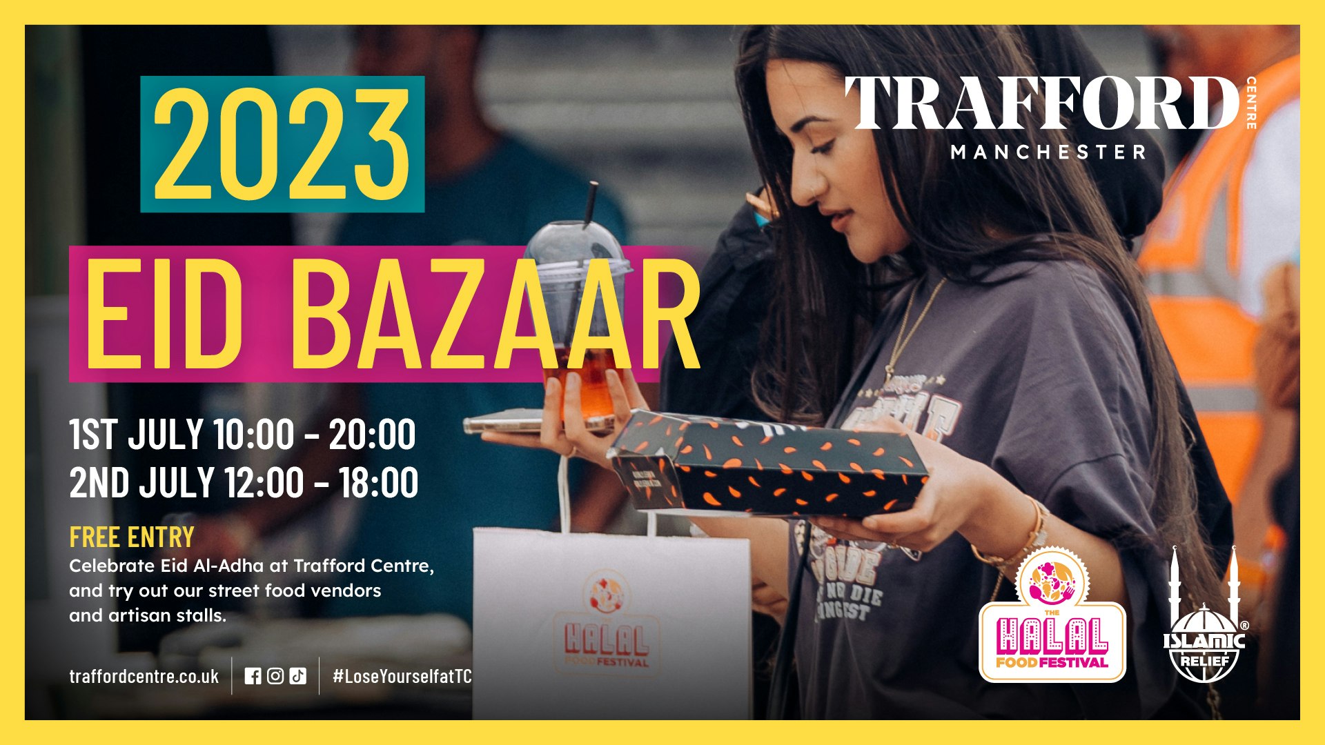 Eid Bazaar at Trafford Centre, Manchester