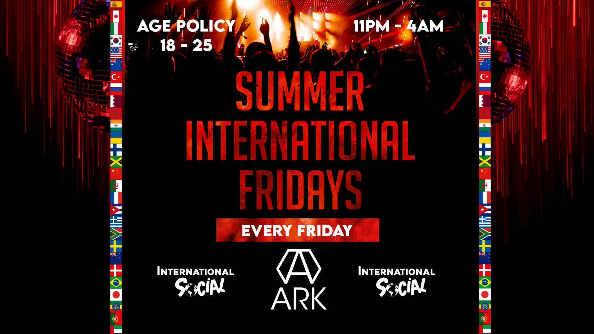Summer International Fridays – 21.07.23