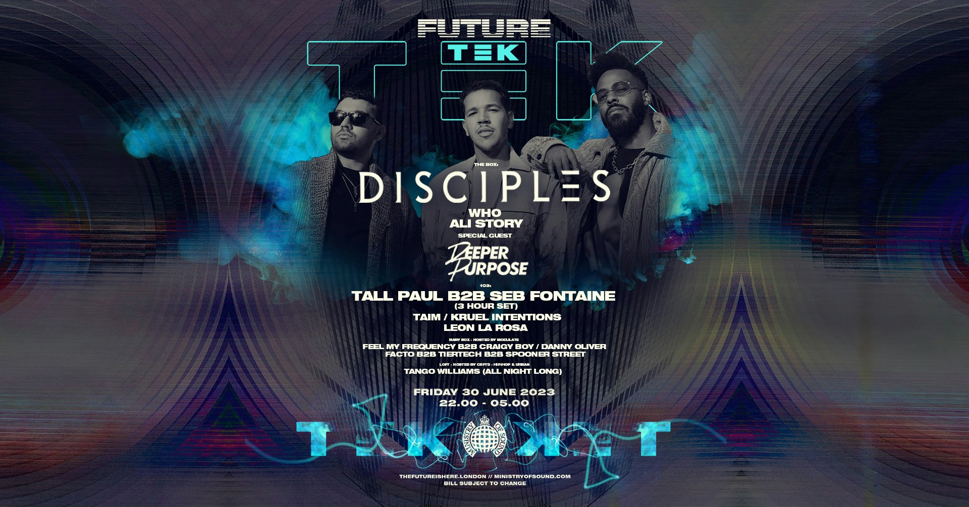 Ministry of Sound Presents: DISCIPLES 🎧 – £5 TICKETS OUT NOW!