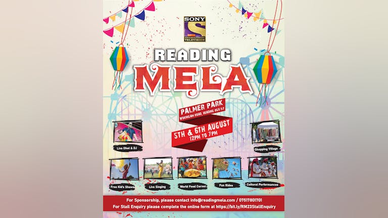 Reading Mela 2023 - 6th Aug